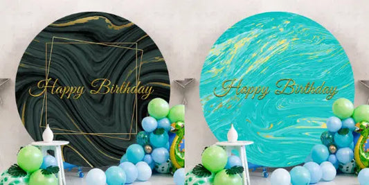 2022 Most Popular Green Backdrop Birthday Party Decorations