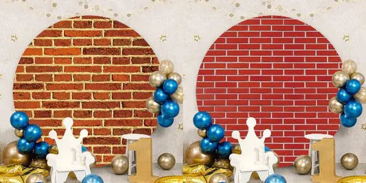 Create A Retro Inspired Party With A Brick Backdrop