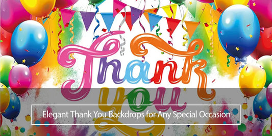 Thank You Backdrops For Party - Aperturee