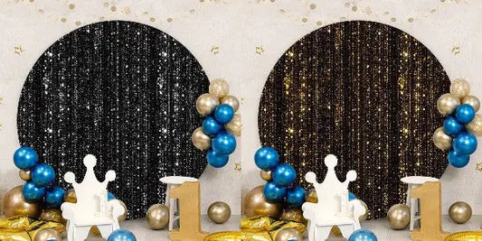 How To Have A Dazzling Party With A Glitter Backdrop