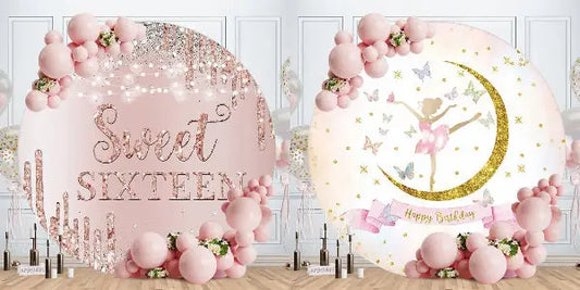 Princess Girl Worth Dreamy Sweet Birthday Backdrops