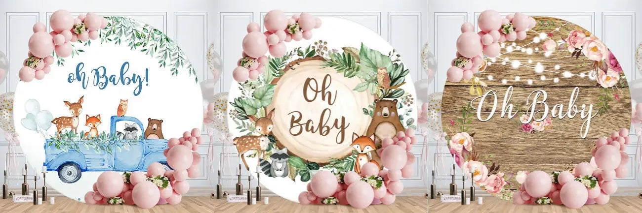 Those Blessing Words Should Be In Baby Shower Party Backdrops