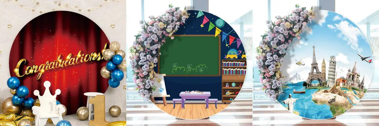 Decorate Welcome Party With Back to School Backdrop