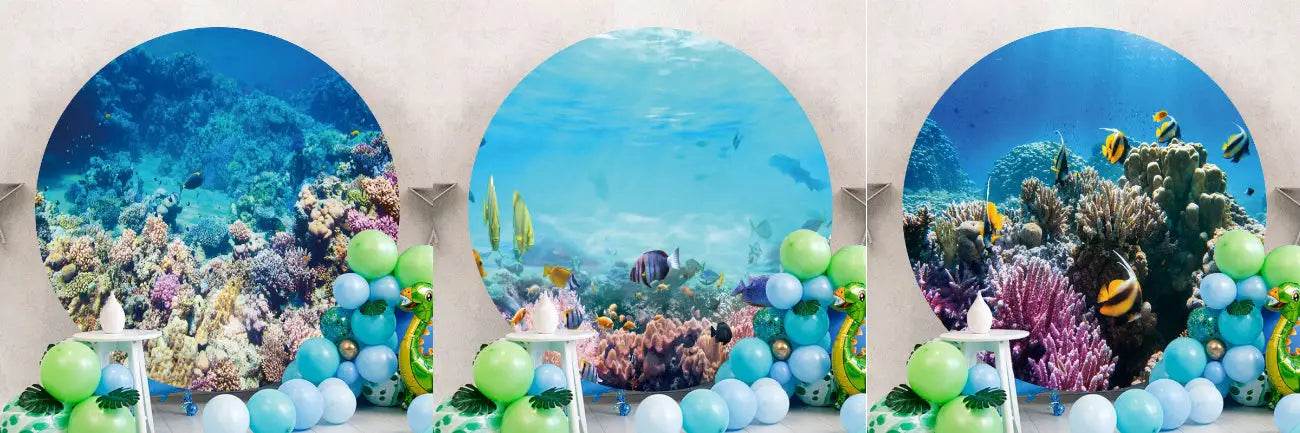 Use The Underwater World Backdrop To Create A Dreamy Ocean Party