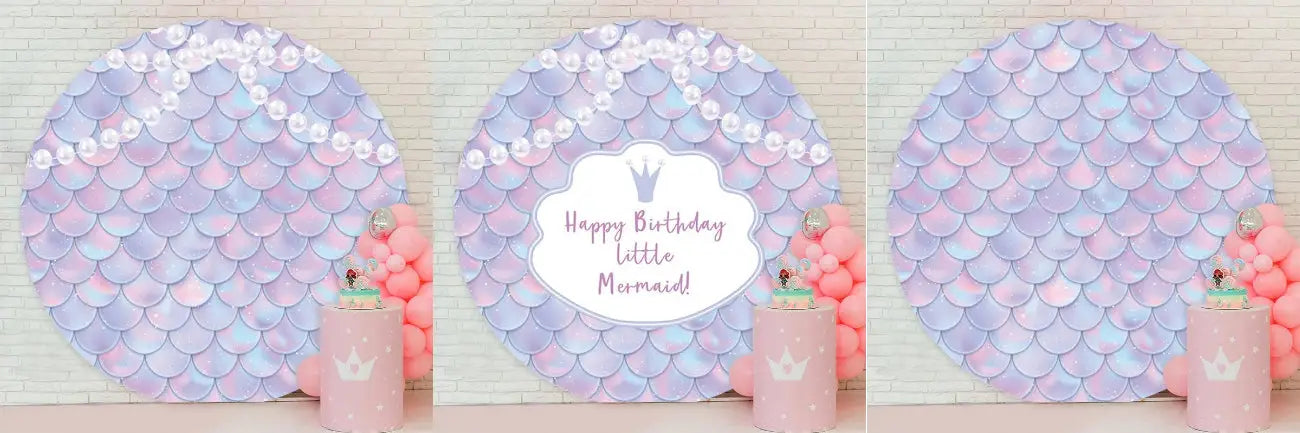 Dress Up An Unforgettable Birthday Party With A Mermaid Backdrop