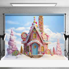 Aperturee - Aperturee Fairy Tale Colorful Candyland Room Set Backdrop