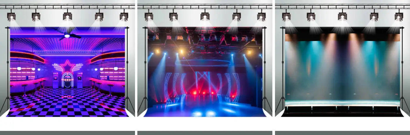 Discotheque Theater Backdrops-Aperturee