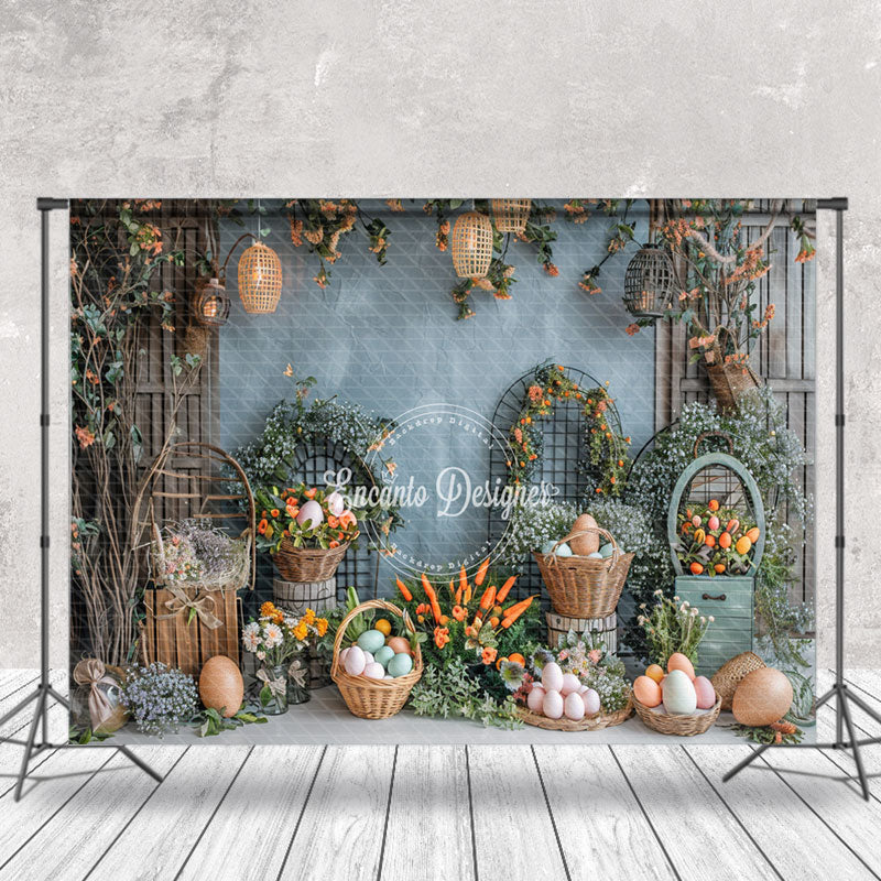 Aperturee - Wooden Door Arch Shelf Easter Egg Photo Backdrop