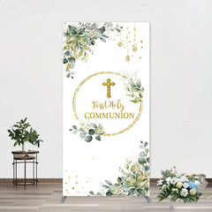 Aperturee - First Communion Cross Spring Arch Baptism Backdrop