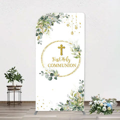 Aperturee - First Communion Cross Spring Arch Baptism Backdrop