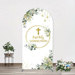 Aperturee - First Communion Cross Spring Arch Baptism Backdrop