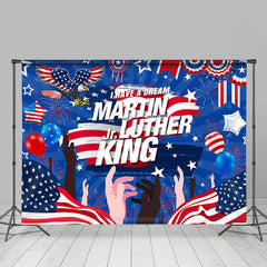 Aperturee - Aperturee I Have A Dream Usa Flag Freedom Mlk Day Backdrop