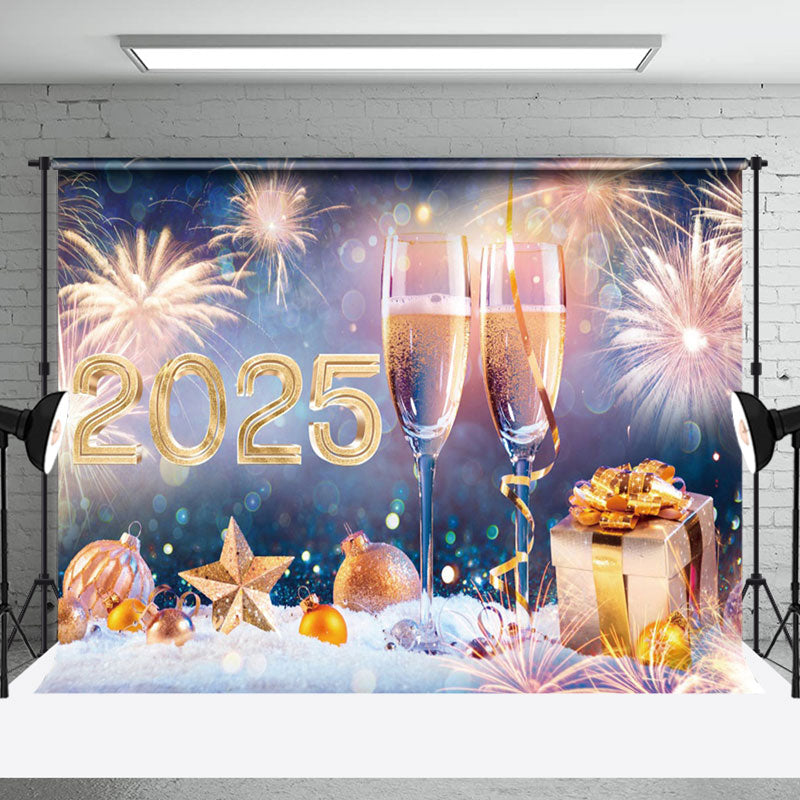 Aperturee - Aperturee Champagne 2025 Celebration Gift New Year Backdrop