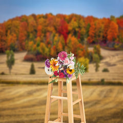 Aperturee - Autumn Forest Colorful Natural Landscape Backdrop