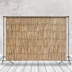 Aperturee - Hand Woven Mat Photography Backdrop For Photo Booth