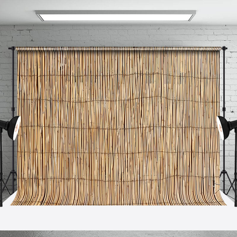 Aperturee - Hand Woven Mat Photography Backdrop For Photo Booth