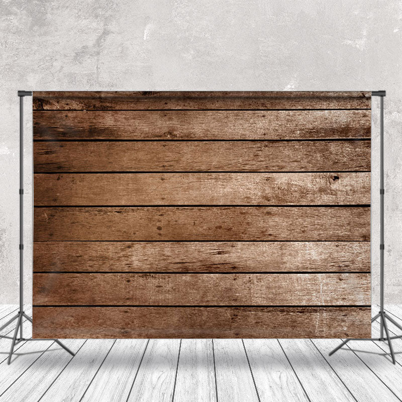 Aperturee - Real Rustic Style Wood Texture Portrait Backdrop