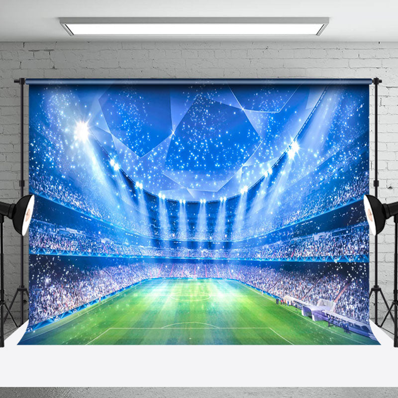 Aperturee - Sports Event Football Field Photography Backdrop