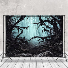 Aperturee - Weird Black Branches Forest Photography Backdrop