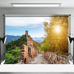 Aperturee - China Great Wall Natural Landscape Photo Backdrop