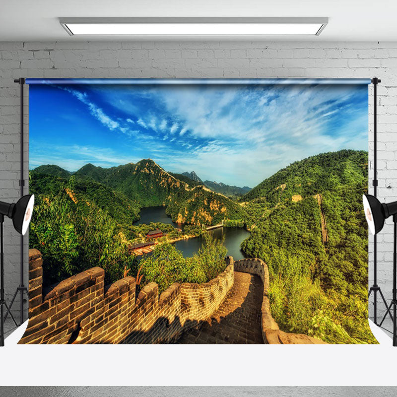 Aperturee - Magnificent Great Wall Architectural Landscape Backdrop