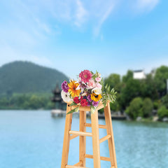 Aperturee - West Lake Beautiful Natural Scenery Photo Backdrop