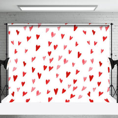 Aperturee - Sweet Hearts Pink Simple Photography Backdrop