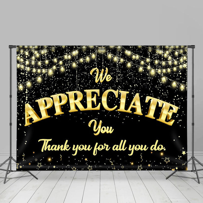 Aperturee - Aperturee We Appreciate You Thank All Do Retirement Backdrop