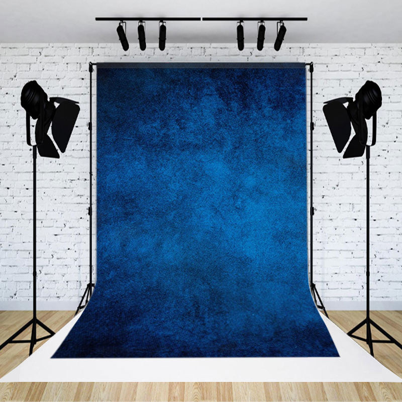 Aperturee - Aperturee Mystery Gradient Blue Tone Abstract Photo Backdrop