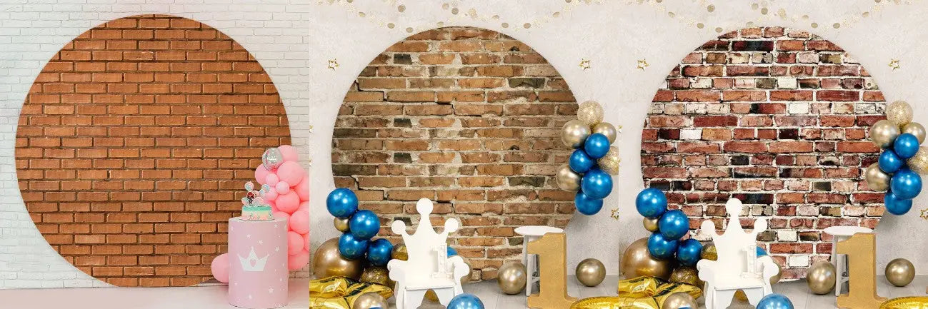 Create A Retro Inspired Party With A Brick Backdrop