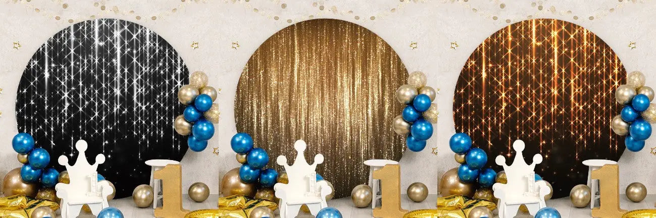 How To Have A Dazzling Party With A Glitter Backdrop