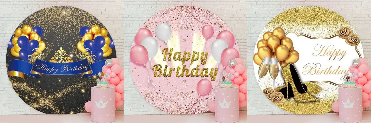 Unique Sparkling Birthday Party Made for You By Glitter Backdrop