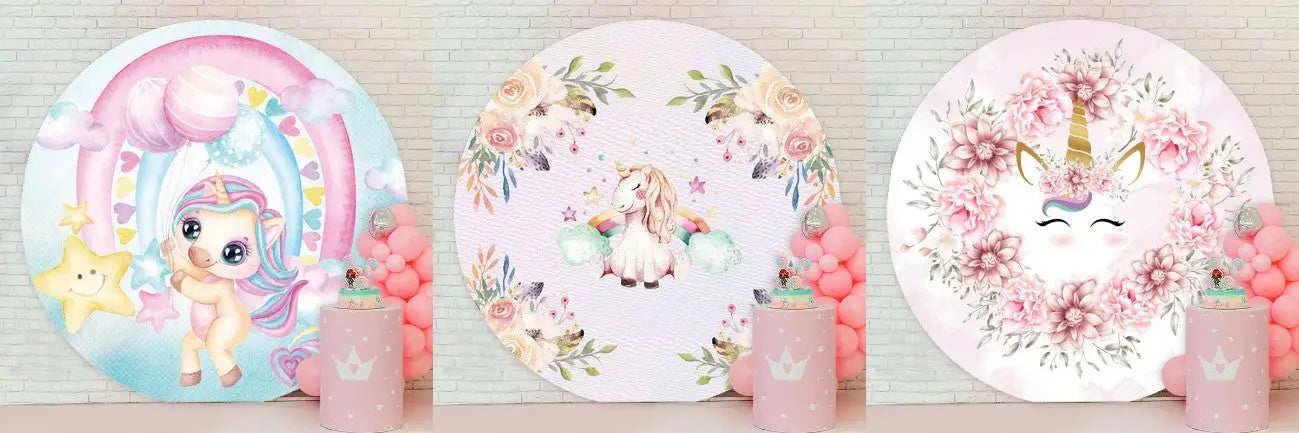 A Special Birthday Party Unicorn Backdrop Decoration Element For 2022