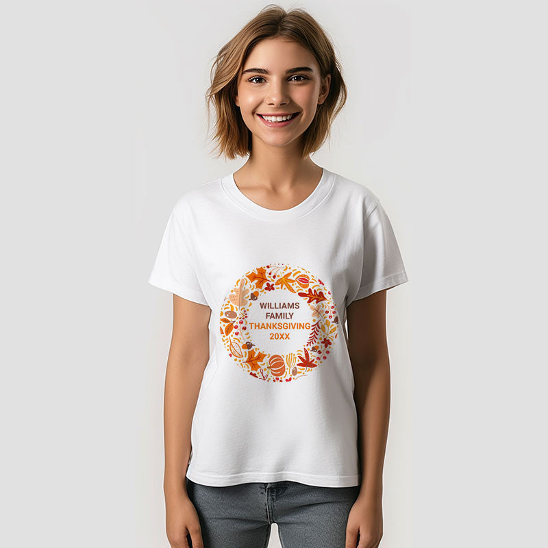 Aperturee - Custom Thanksgiving Family Reunion Vacation TShirt