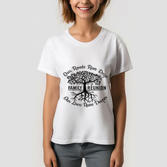 Aperturee - Family Reunion Vacation Tree Heart Roots TShirt