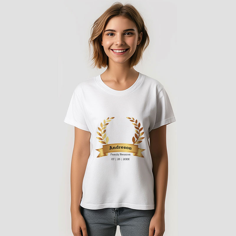 Aperturee - Vacation Laurel Leaf Best Happy Family TShirt