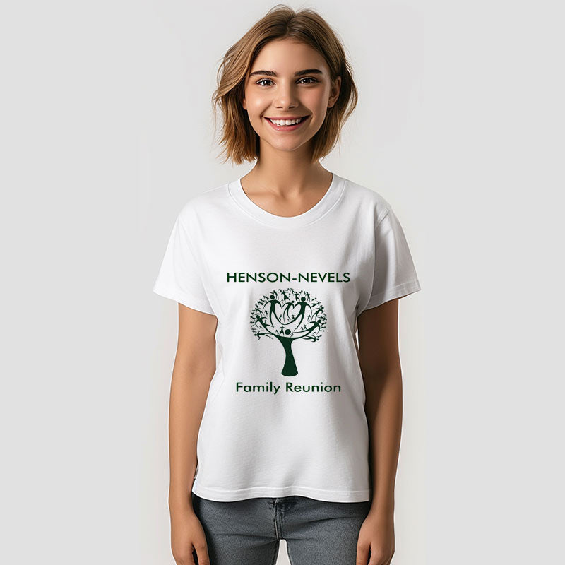 Aperturee - Personalized Name Family Reunion Tree TShirt