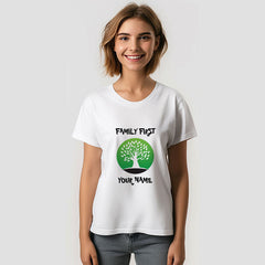 Aperturee - Customizable family reunion green tree TShirt