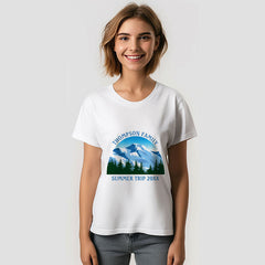 Aperturee - Custom Colorado Ski Trip Mountain Family Reunion TShirt