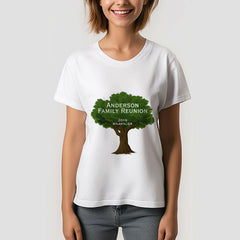 Aperturee - Green Tree Custom Family Reunion Souvenir TShirt