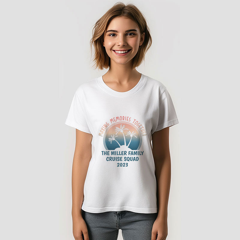 Aperturee - Custom Family Vacation Summer Beach Trip TShirt