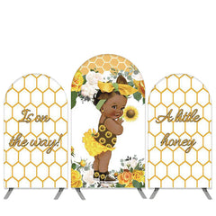 Aperturee A Little Honey Is On The Way Baby Shower Arch Backdrop Kit