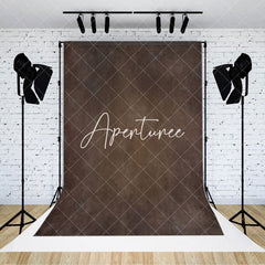 Aperturee - Abstract Brown Wall Old Master Photo Booth Backdrop