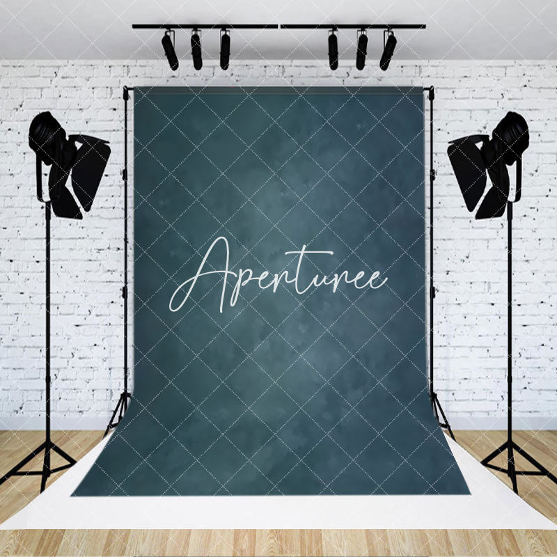 Aperturee - Abstract Dark Navy Blue Old Master Photo Backdrop