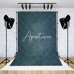 Aperturee - Abstract Dark Navy Blue Old Master Photo Backdrop