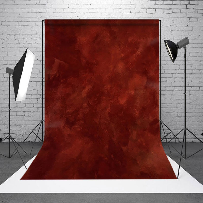 Aperturee - Abstract Dark Red Texture Old Master Photo Backdrop