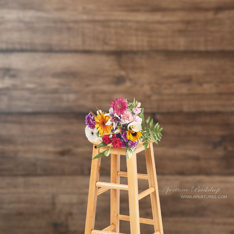 Aperturee - Abstract Light Brown Wood Texture Backdrop For Photo