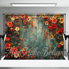 Aperturee - Abstract Texture Wall Flowers Photography Backdrop