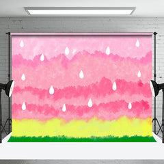 Aperturee - Abstract Watermelon Patterns Cake Smash Backdrop