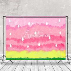 Aperturee - Abstract Watermelon Patterns Cake Smash Backdrop